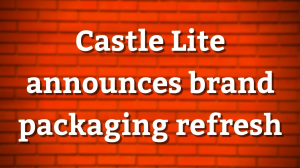 Castle Lite announces brand packaging refresh