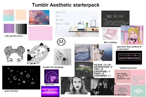 aesthetic dump on Tumblr