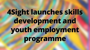 4Sight launches skills development and youth employment programme