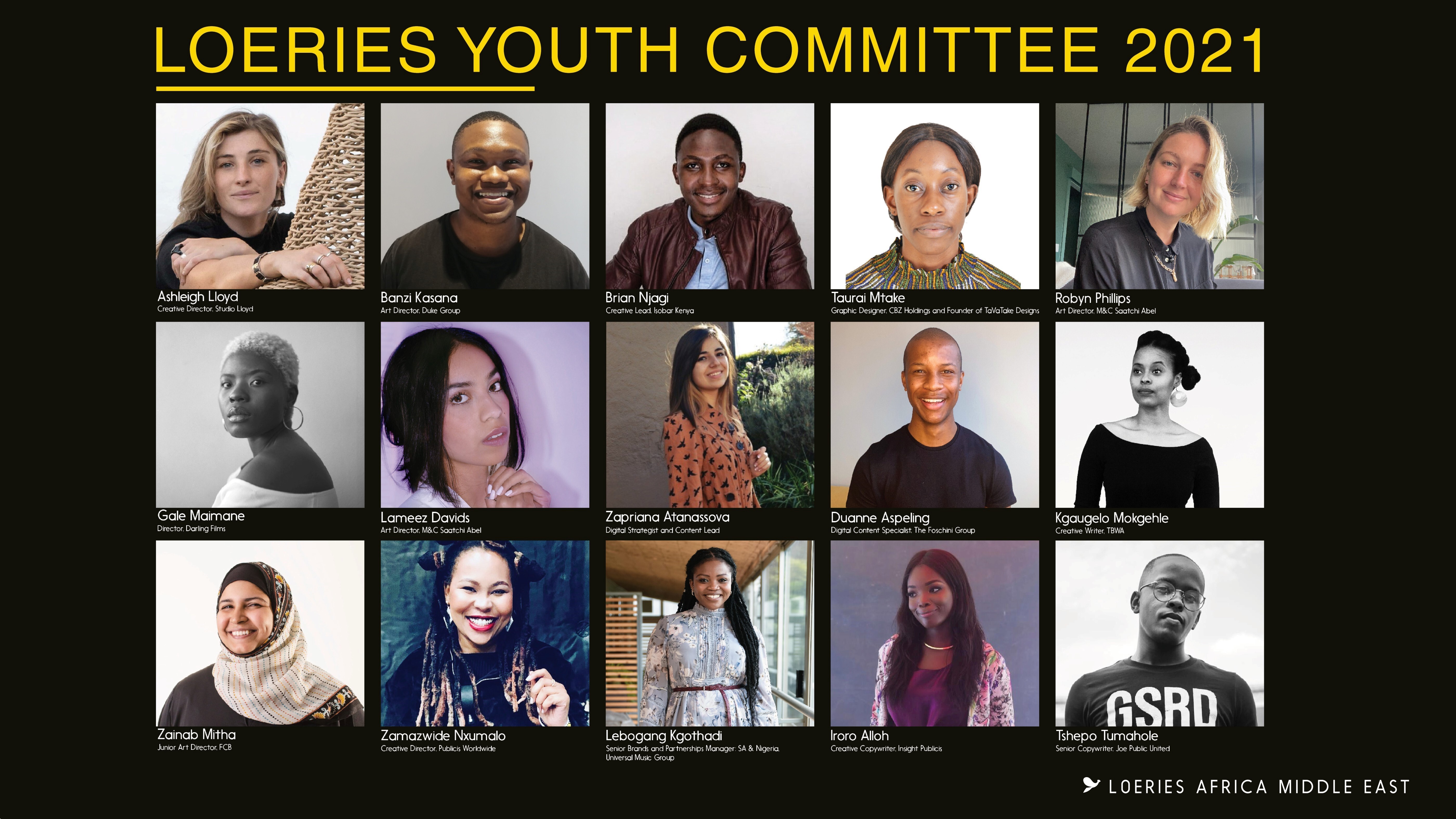 The Loeries Youth Committee welcomes new members
