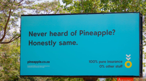 Pineapple sees more than 1 500% increase in website traffic with new billboard campaign