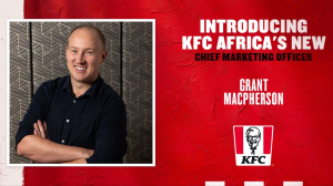 KFC Africa appoints Grant Macpherson as CMO