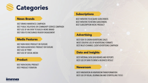 2023 <i>Global Media Awards Finalists</i> announced