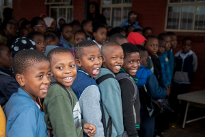 Sandton City and Rays of Hope host school stationery collection project