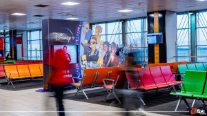 Airport advertising on the up