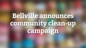 Bellville announces community clean-up campaign