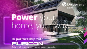Discovery Bank partners with Rubicon to bring solar and energy solutions to its clients