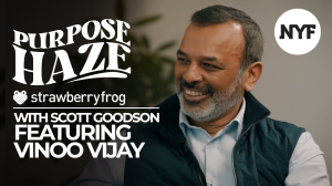 <i>NYF</i> and StrawberryFrog release <i>Purpose Haze's</i> second episode featuring Vino Vijay