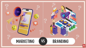 Marketing versus branding [Infographic]