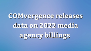 COMvergence releases data on 2022 media agency billings