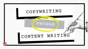 Copywriting versus content writing [Infographic]