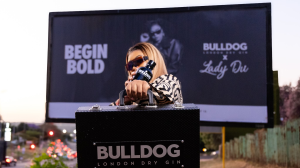BULLDOG Gin unveils new '#BeginBold' billboards featuring Lady Du