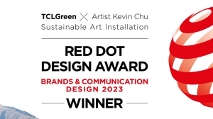 Tech Smart TCLGreen sustainable art installation wins <i>Red Dot Design Award</i>