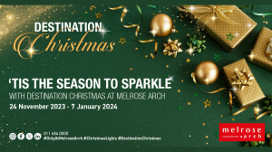 Melrose Arch unveils 'Destination Christmas' campaign