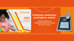 Cotlands celebrates 2023 <i>Excellence in Integrated Reporting Award</i>