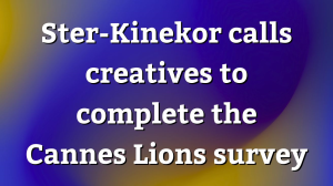 Ster-Kinekor calls creatives to complete the <i>Cannes Lions</i> survey