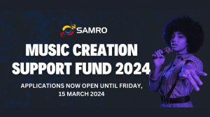 SAMRO invites applications for the 2024 MCSF