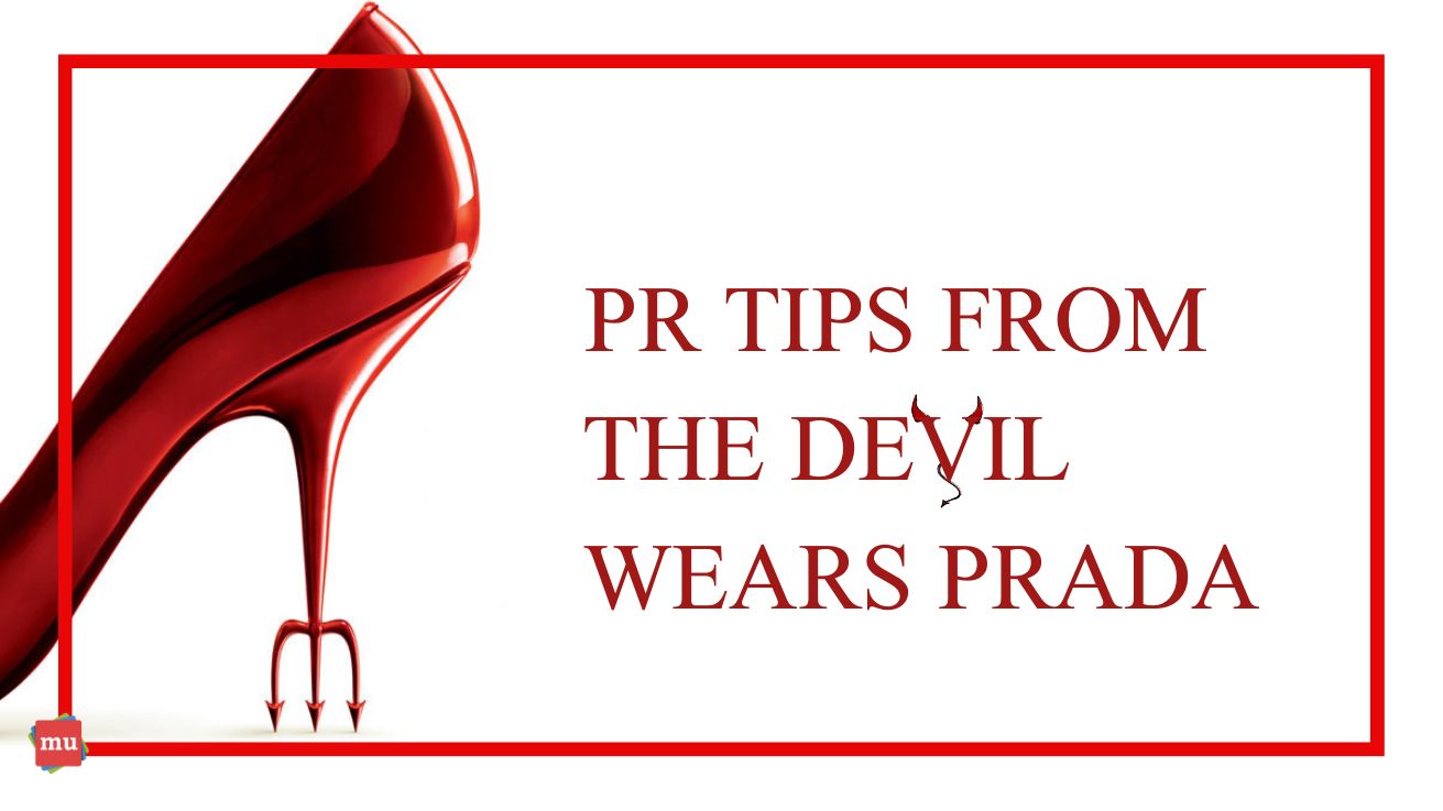 PR tips from The Devil Wears Prada