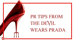 PR tips from The Devil Wears Prada
