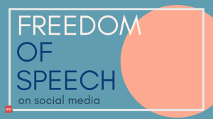 Freedom of speech on social media [Infographic]