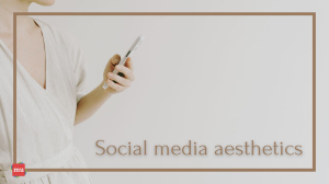 A guide to social media aesthetics [Infographic]