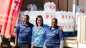 MANZI Water Joins Hands With Others For Mandela Day