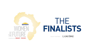 Santam Announces Finalists for the 10<sup>th</sup> <i>Santam Women of the Future Awards</i>