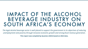 DF-SA Launches Research Titled <i>Contribution of the Alcohol Beverage Industry to the South African Economy</i>