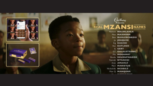 Cadbury Launches 'Real Mzansi Names' Campaign