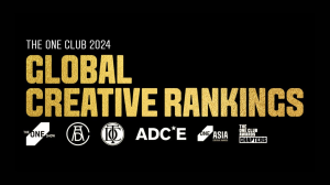 The One Club Releases 2024 <i>Global Creative Rankings</i>