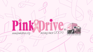 PinkDrive Announces its Hosting of its 'Hope Blooms' High Tea