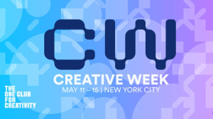 The One Club Announces Creative Week 2026