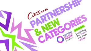 <i>Content Creator Awards</i> Partners With Cars.co.za