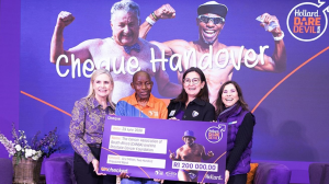 Hollard Daredevil Run R1.2-Million Cheque Handover to CANSA and Prostate Cancer Foundation