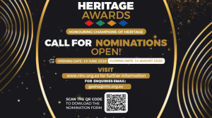 National Heritage Council Opens Nominations for Annual <i>Golden Shield Heritage Awards</i>