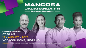 MANCOSA <i>Jacaranda FM</i> Business Breakfast Announces Speaker Line-Up