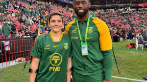 Reach For A Dream Helps Teen Meet Siya Kolisi