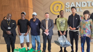 @Sandton Hotel Supports Local Community Through Mandela Day Shoe Drive