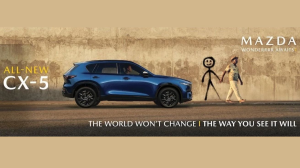 New Mazda CX-5 Campaign Suggests the World is More Interesting When You're Not Swearing At It