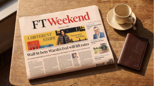Financial Times Weekend Is Now Printed and Delivered Locally in South Africa