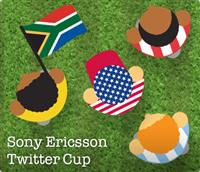 Fans can tweet teams to victory in Sony Ericsson Twitter Cup