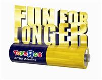 Toys R Us launches its own range of top quality affordable batteries