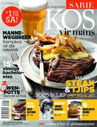 New food magazine for Afrikaans men - a first in South Africa