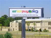 Primedia Outdoor takes a gamble with Carfind.co.za&#39;s upside down billboard