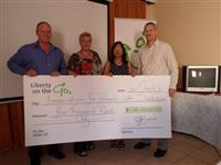 Liberty on the Go donates to APD