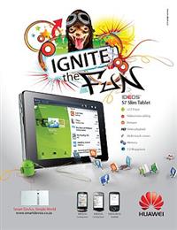 Wetpaint Advertising hosts Huawei Ideos S7 Slim Tablet launch