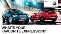 Experience the new BMW 1 series with interactive video projections