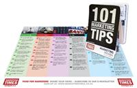 Get your 101 marketing tips Z-CARD<sup>®</sup> at the <i>Marketing Indaba</i>
