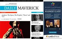 <i>Daily Maverick</i> launches new website <i>Daily Maverick</i> launches new website
