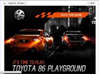 Toyota SA launches its Toyota 86 with a microsite and game
